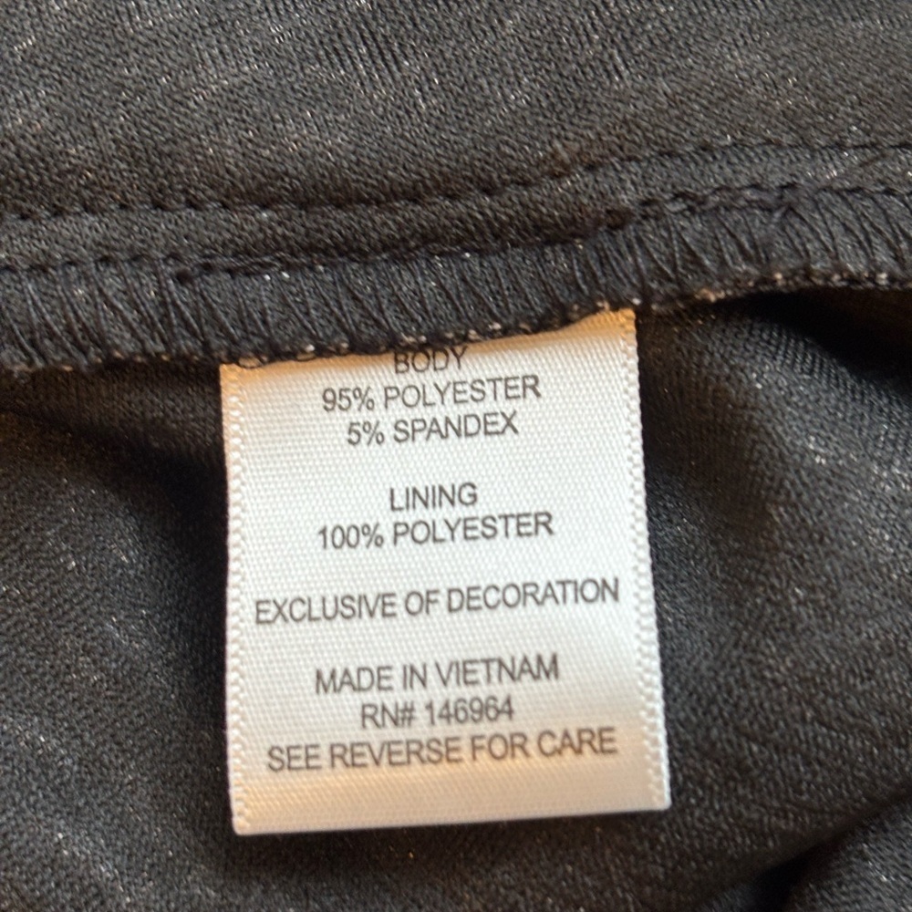Elegant Gray and Black Women's Dress - Picture 7 of 8